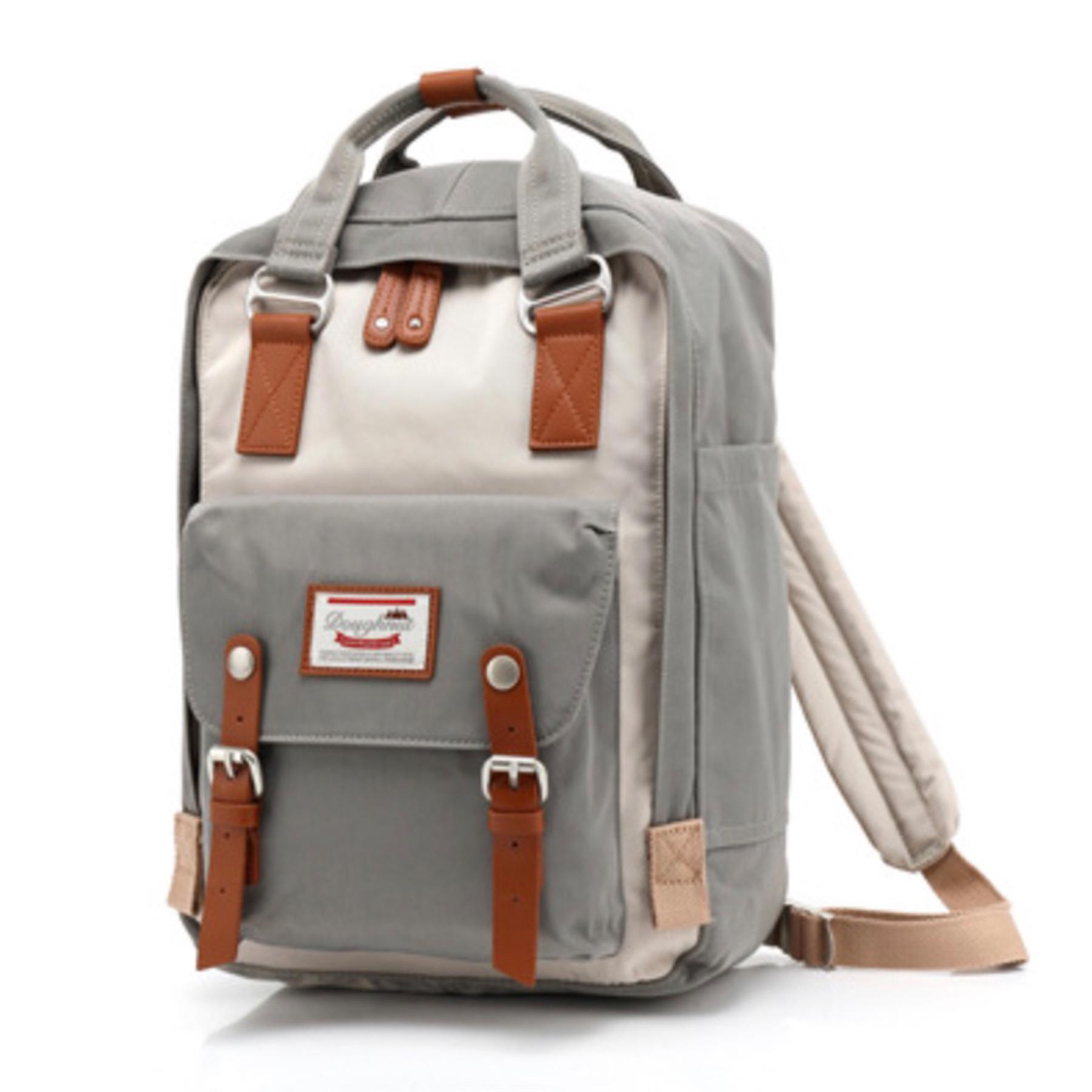 doughnut macaroon ivory & light grey backpack