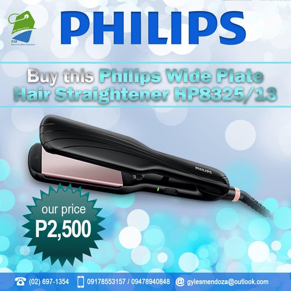 PHILIPS LONG PLATE HAIR STRAIGHTENER | Lazada PH