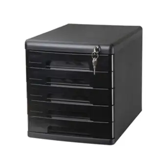 Deli 9778 Desktop File Cabinet With Lock Drawer Type Storage