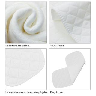 Flash sale 10 miếng tã vải cotton nguyên chất có thể tái sử dụng tã lót tã - ảnh sản phẩm 5