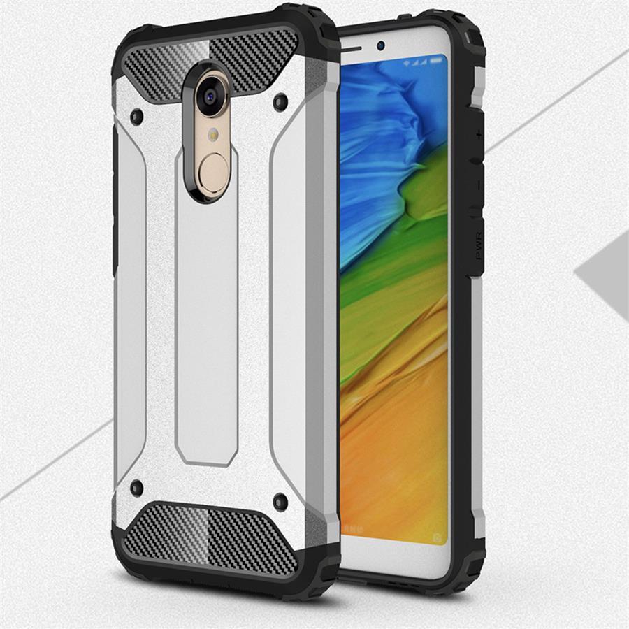 For Xiaomi Redmi 5 Plus Case Luxury Hard Rugged Hybrid Armor Protective Slim Back Cover 3990
