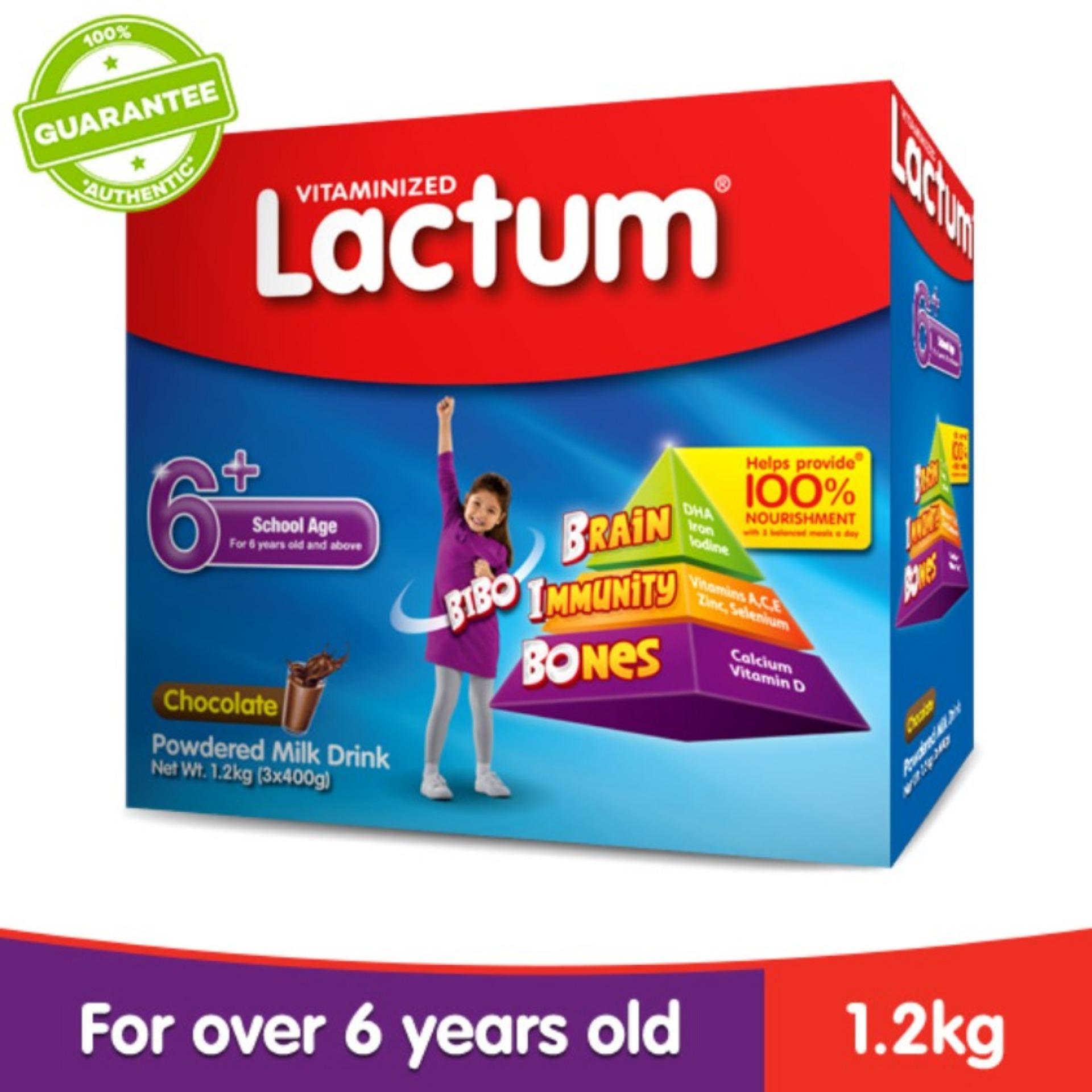 Lactum 6+ Chocolate Powdered Milk Drink 1.2kg