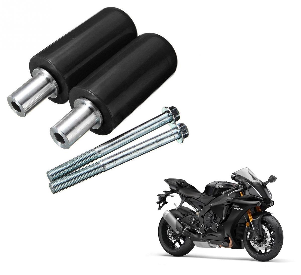 thumbnail image 2 of Hot Motorcycle Frame Sliders Shock Absorption Anti Crash Protector Fit 2 of 14