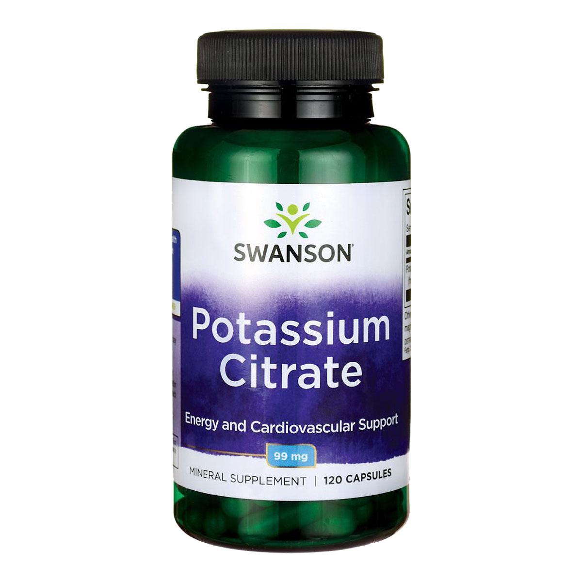 Swanson Potassium Citrate 99 mg 120 capsules Lazada PH