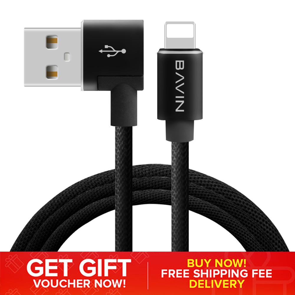 BAVIN 2.4A Fast Charging USB Data Cable for IOS / Iphone 5/6/7/8