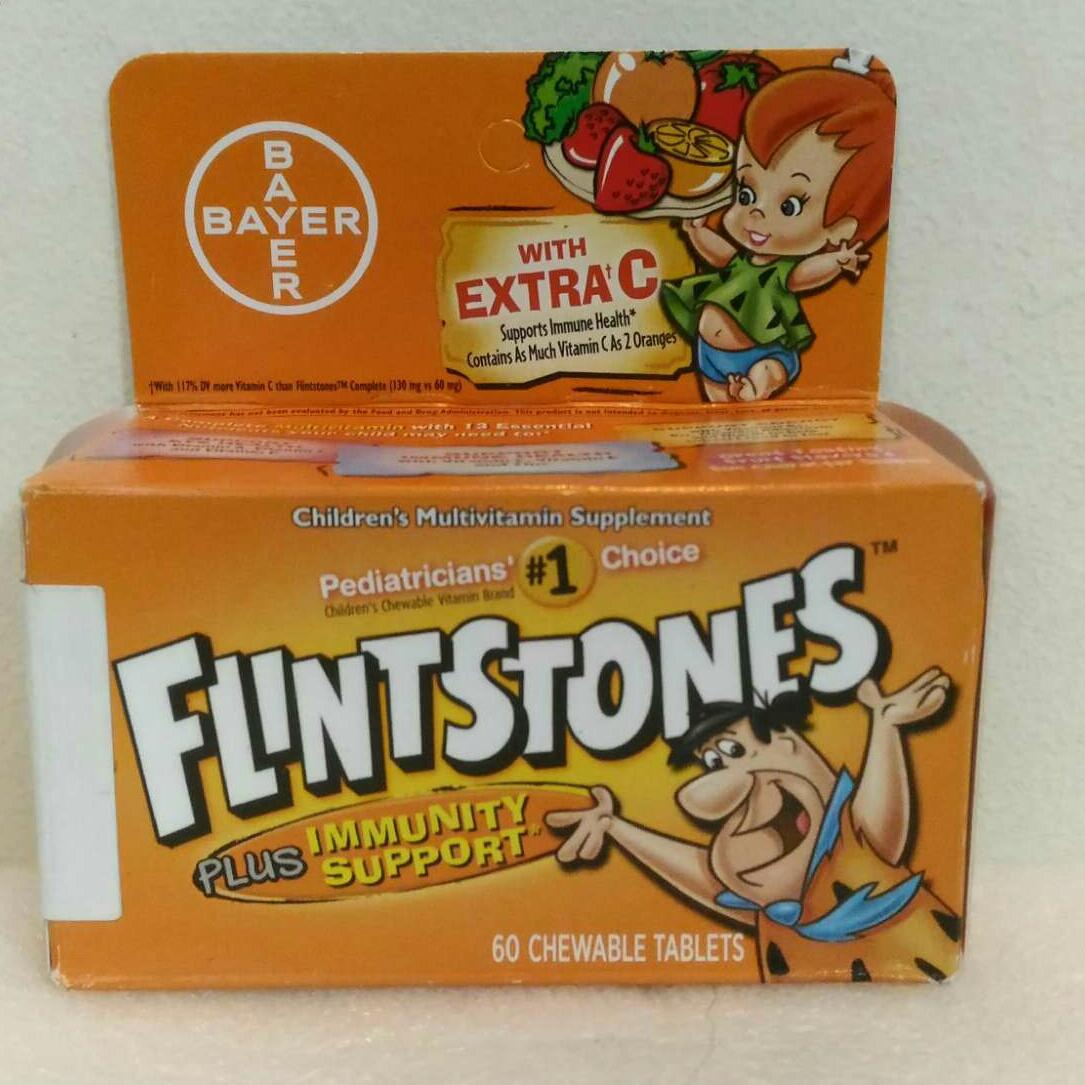 FLINTSTONES PLUS IMMUNITY SUPPORT CHEWABLE TABLETS | Lazada PH