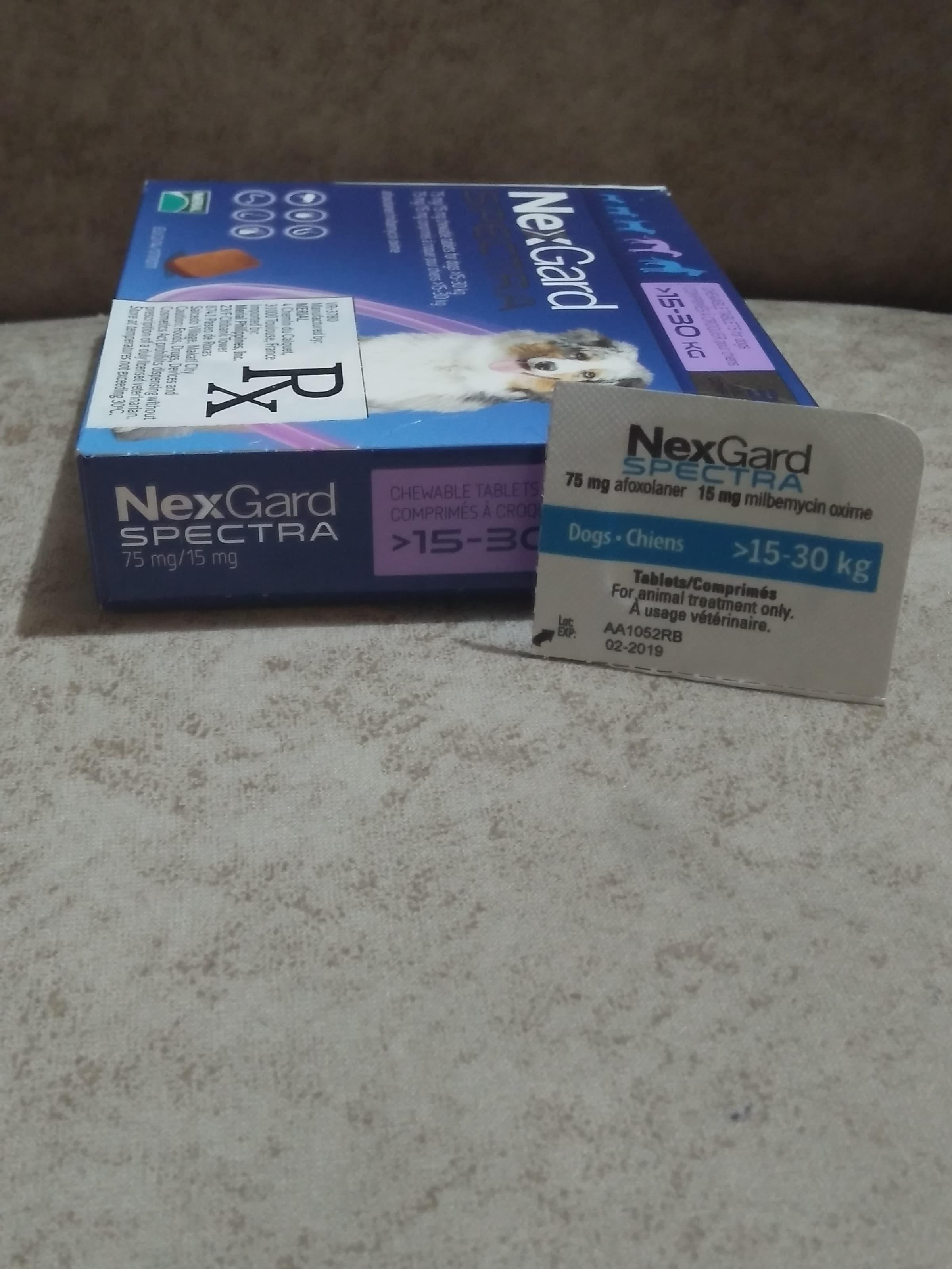 nexgard spectra tabletes
