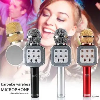 bluetooth microphone with speaker lazada
