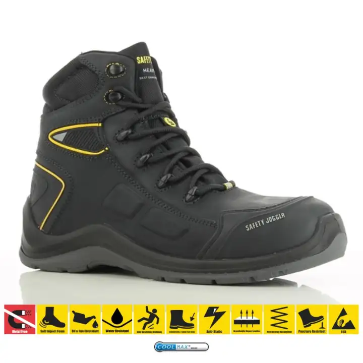 Puncture resistant safety boots Clearance