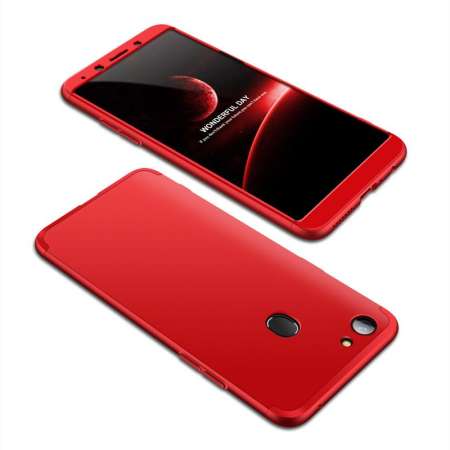 For OPPO A73/F5/F5 Youth/A75 Taiwan Slim 3 in 1 Hybrid Hard Case Full Body 360 Degree Protection Back Cover