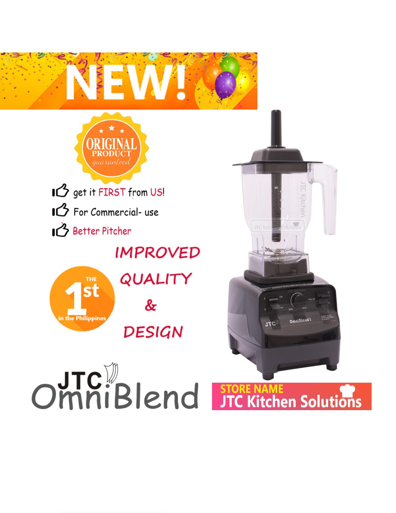 JTC OmniBlend I TM767 Heavy Duty Commercial Blender with Silencer
