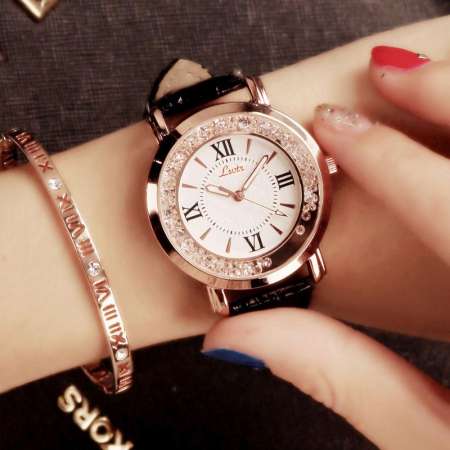 2018 เสื้อผ้าแฟชั่น Womens Korean-Style Ultra Slim waterpoof QUARTZ Watch