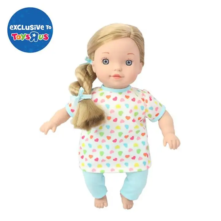 You Me 12 Toddler Doll With Satin Bow Blonde Hair Blue Lazada Ph