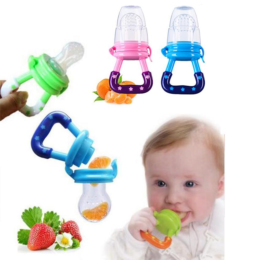 silicone baby food teether