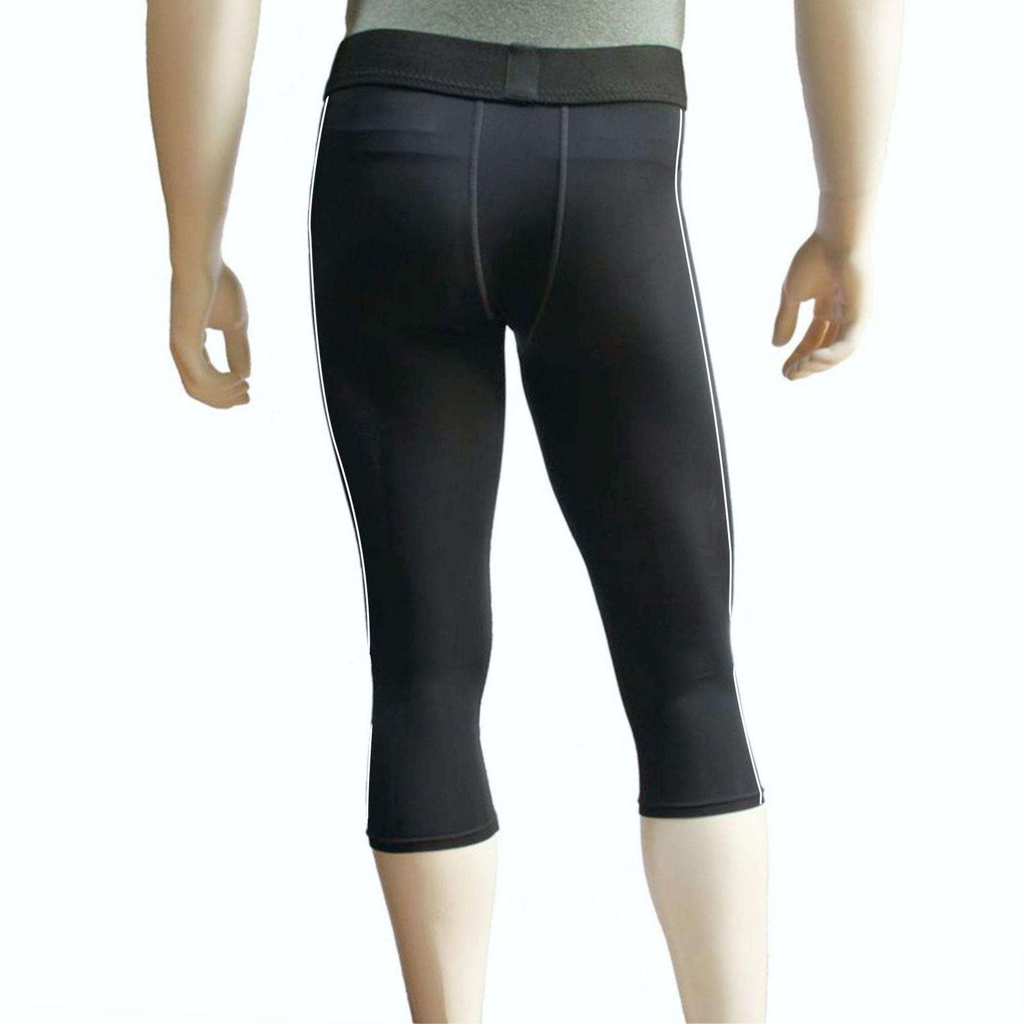 PROCARE COMBAT CS34W Compression Men Capris DriQuik Fabric (Black