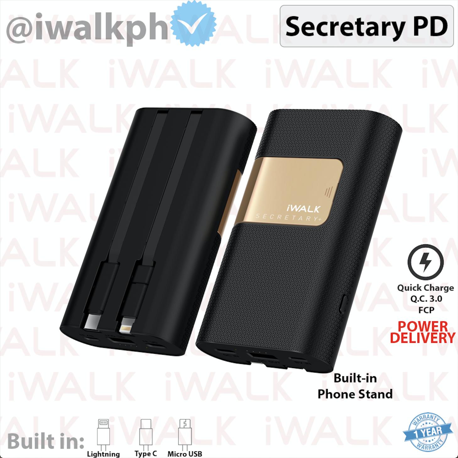 iWALK Secretary PD 10000mAh Universal Powerbank Power Delivery