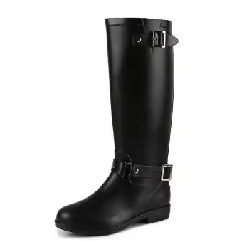 women's rain boots with zipper