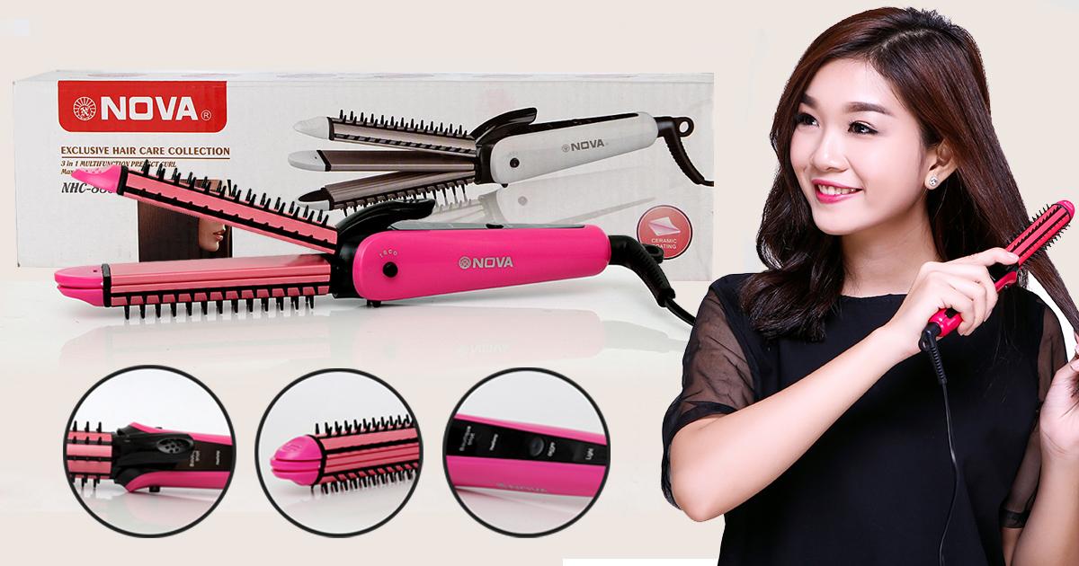 nova 3 in 1 straightener