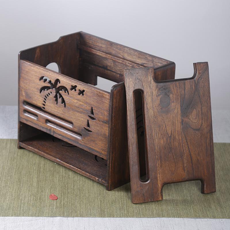 Solid Wood Router Storage Box Wifi Optical Modem Set Top Box Storage Shelf The Line Smoothly Cable Box Tv Cabinets Decorations And Ornaments Lazada Ph