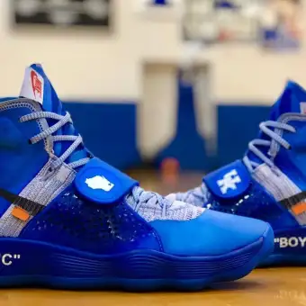 off white hyperdunk blue