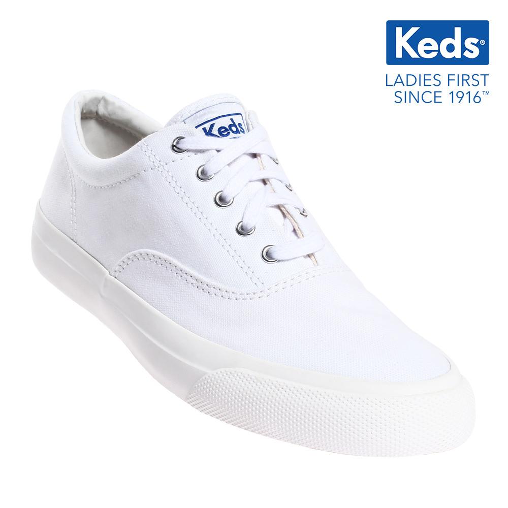 keds anchor canvas white