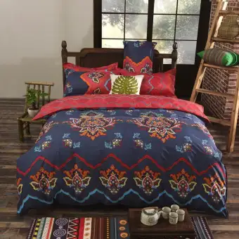 Ttlife 100 Cotton Bohemia 3d Comforter Bedding Sets Mandala Duvet