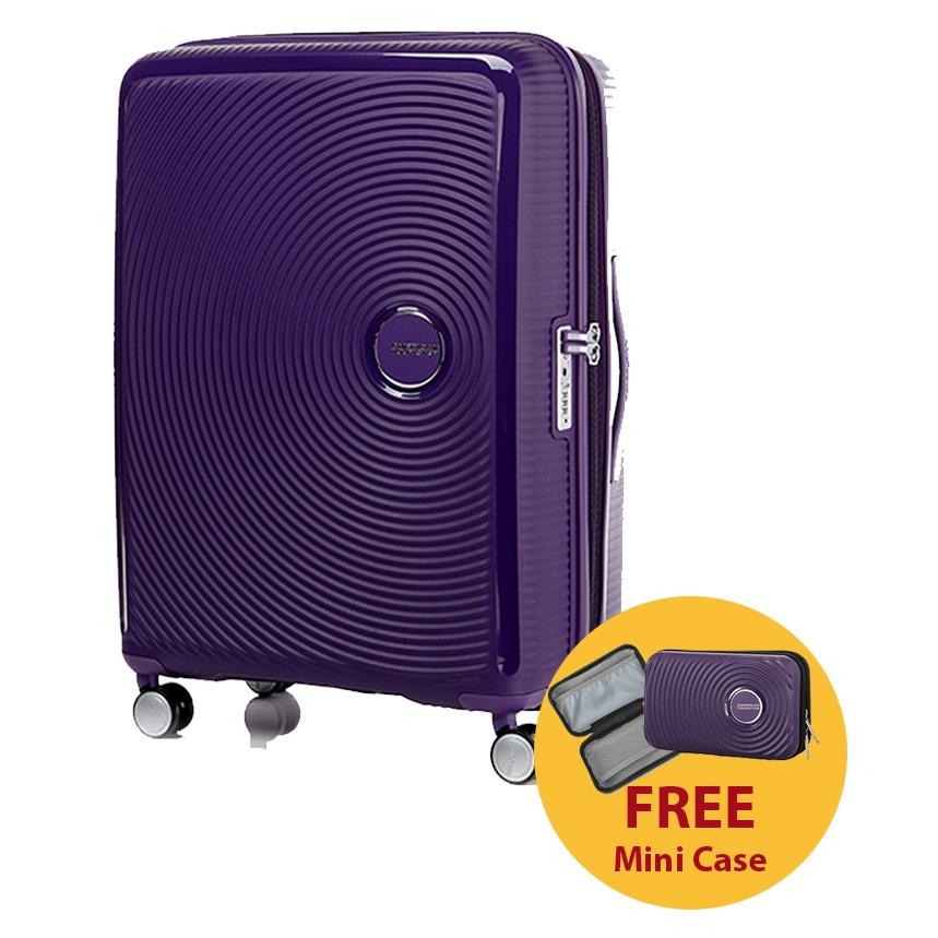 American tourister cheap curio purple