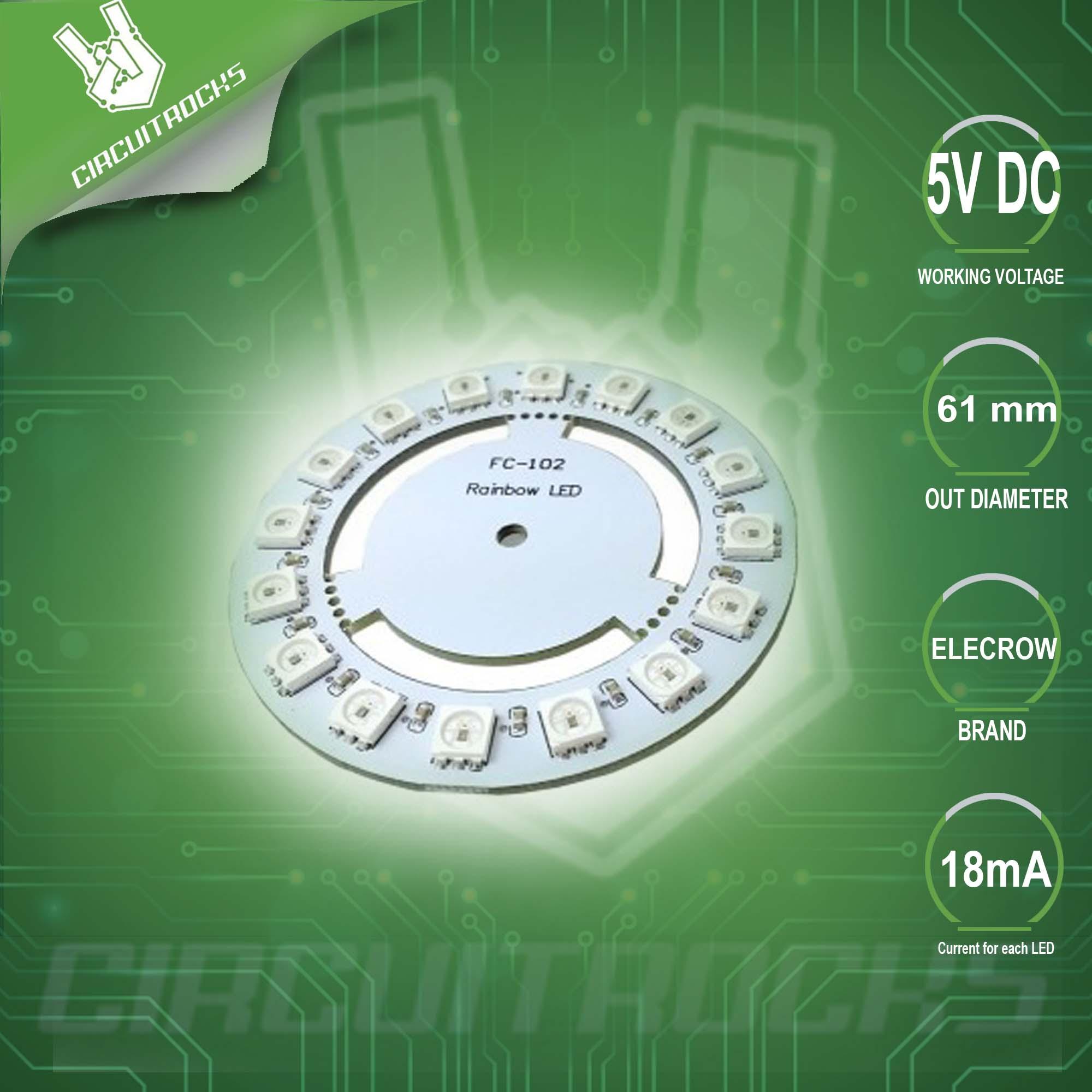 Circuitrocks RGB Addressable LED Ring WS2812 | Lazada PH