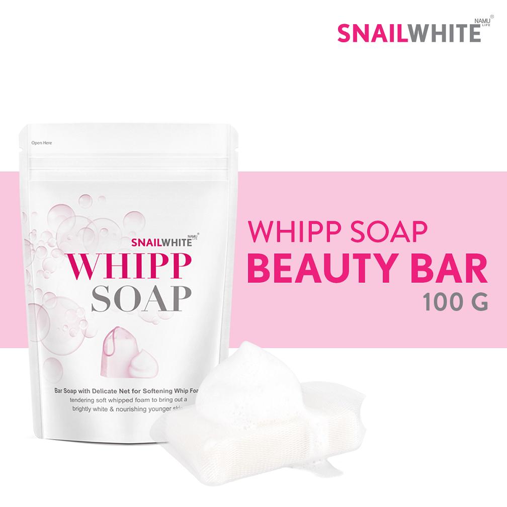 Namu Life SNAILWHITE Whipp Soap 100g