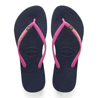 havaianas slim navy blue