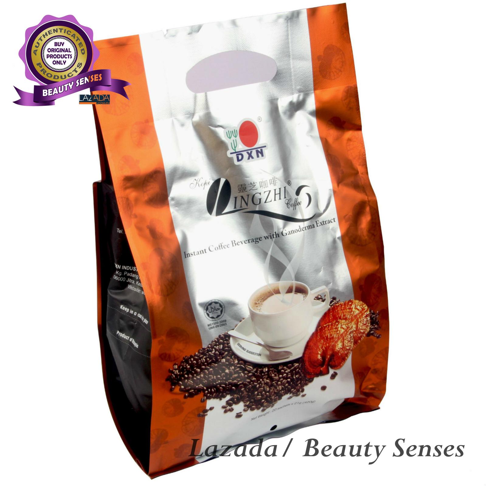 Dxn Lingzhi Coffee 3in1 Instant Coffee Beverage with Ganoderma Extract 20s