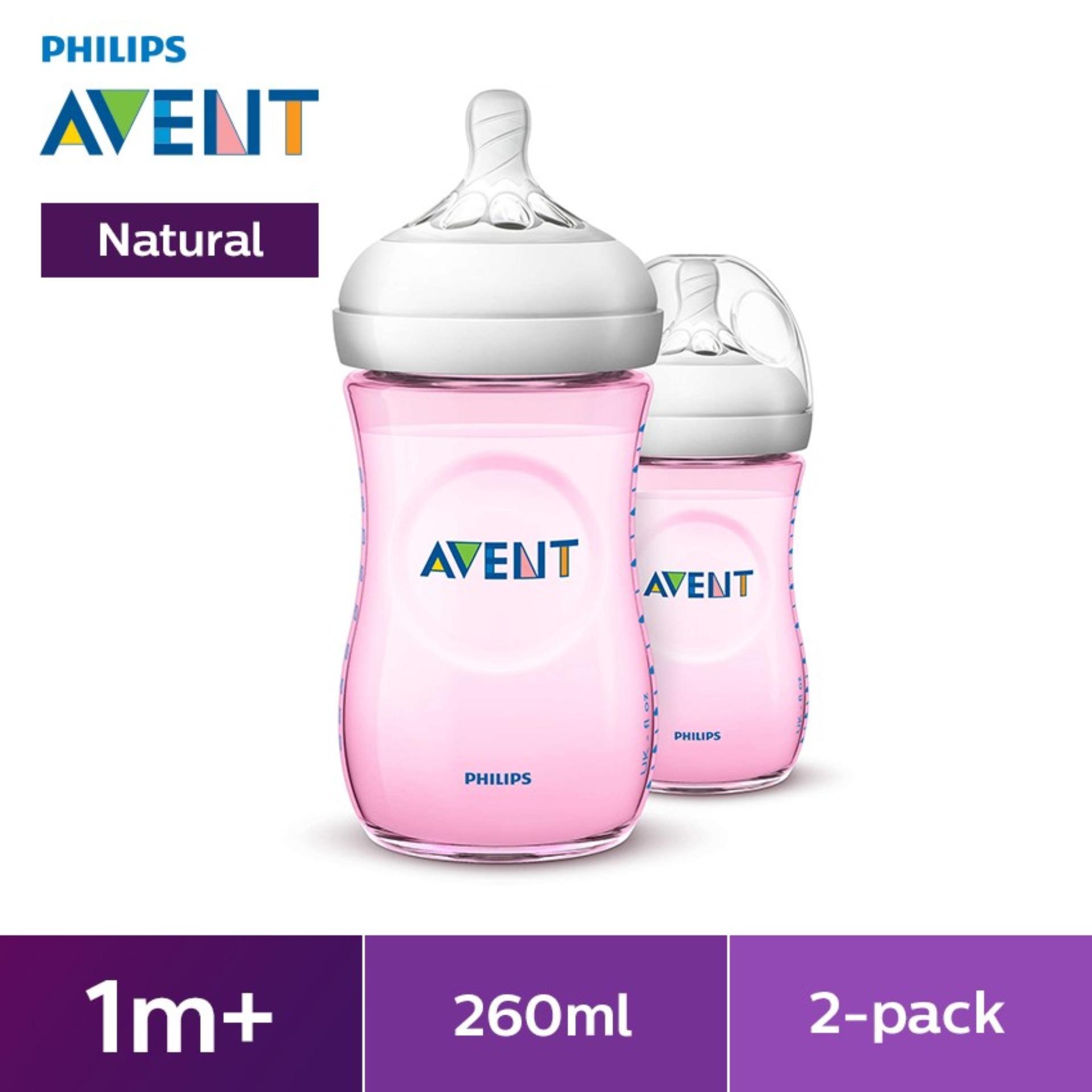 philips avent pink bottles