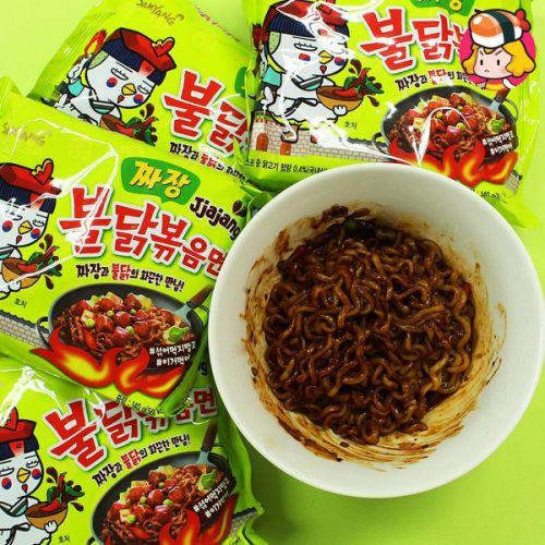 Samyang Jjajang Buldak Spicy Black Bean Roasted Chicken Ramen Noodle