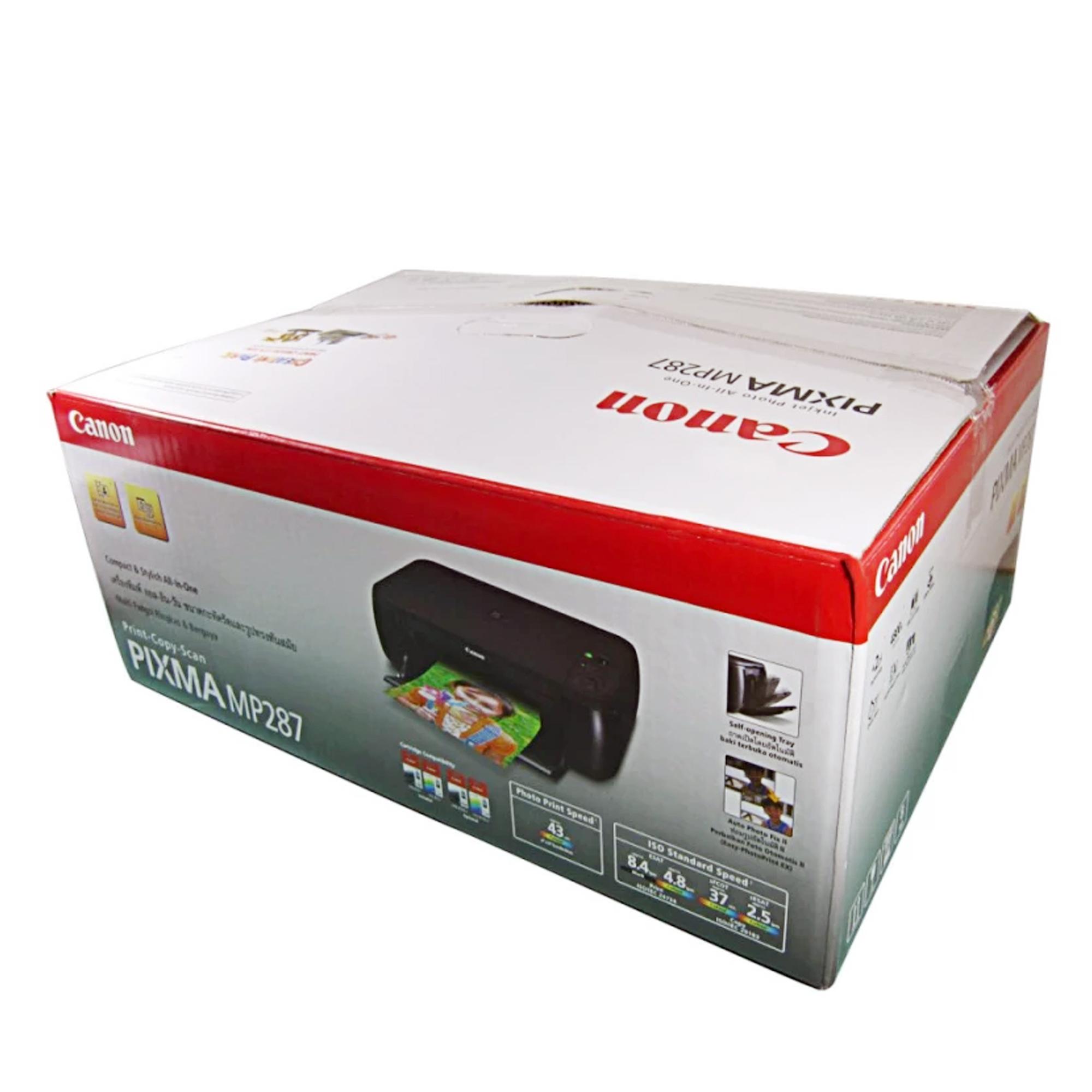 Canon Pixma Mp287 Printercopierscanner With Cis Filled With 4 Color Inks Review And Price 6996