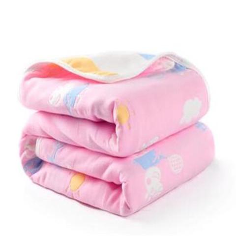 [Chăn Trẻ Em + Khăn Trẻ Em] 100% Cotton Sáu Lớp Dệt Nổi Vải Xô Chăn Trẻ Em Tắm, Khăn Tắm Trẻ Em Chăn Mỏng Đắp Mùa Hè 100% Cotton Chăn Đắp