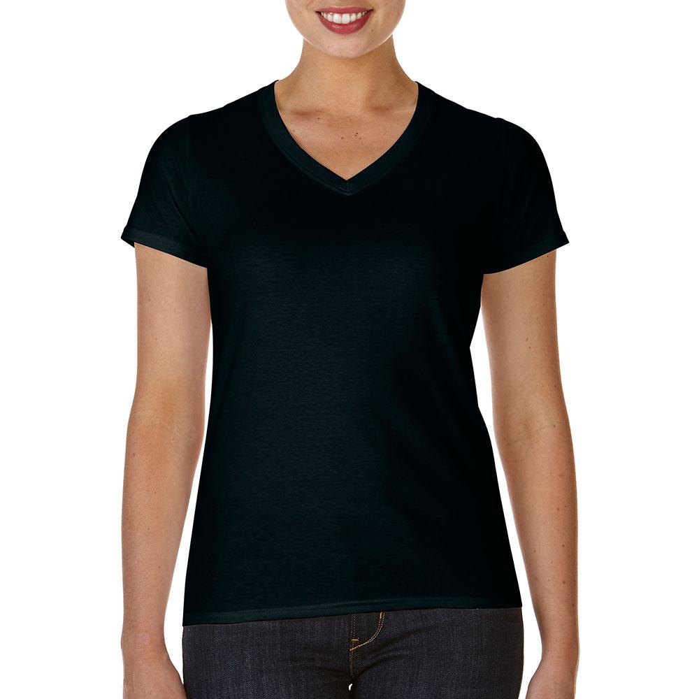 Gildan 63V00L Softstyle Ladies V-Neck T 