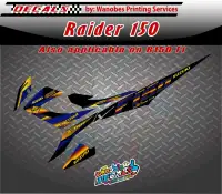 Raider 150 Decals Wandecs One Piece Lazada Ph