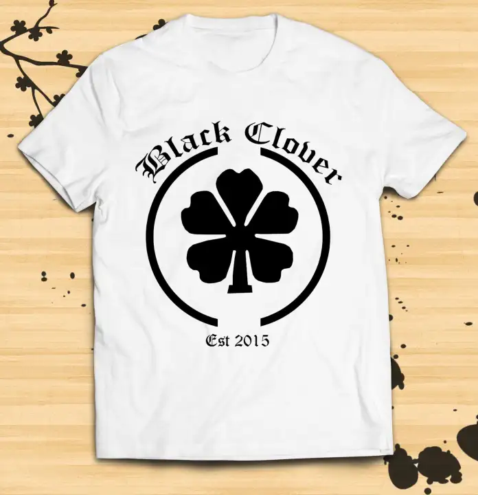 black clover anime t shirt