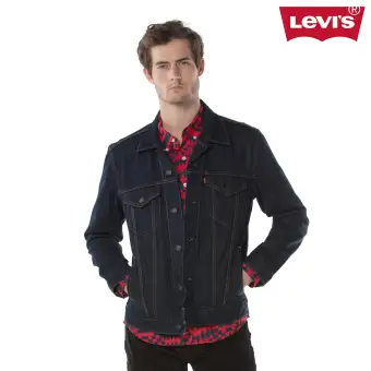 levis black denim vest