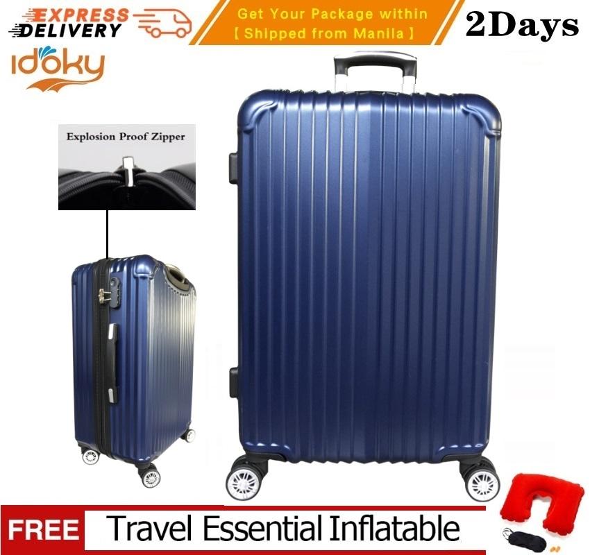 Idoky PH502 Popular 20 Inch Suitcase With【Explosion Proof Zipper】Hard Case Luggage Hand Carry Suitcase