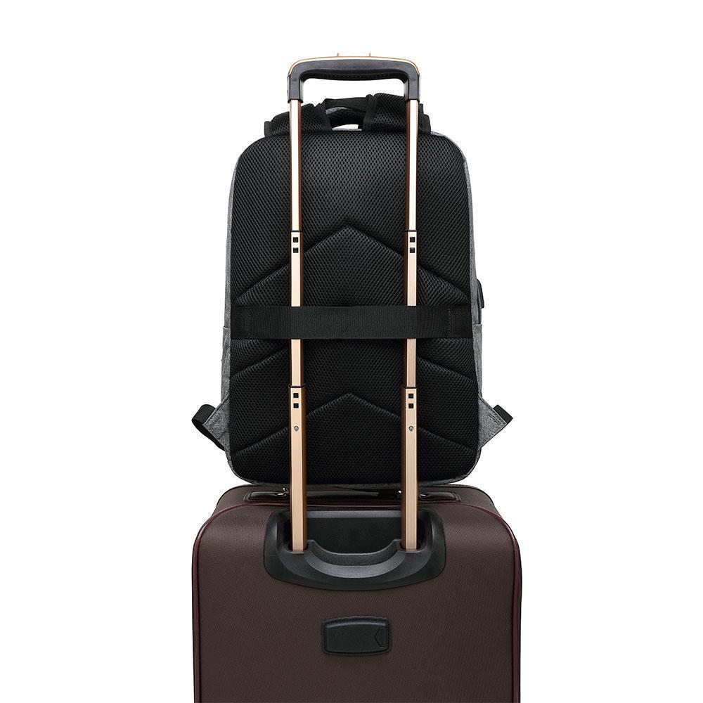 XQXA Slim Anti Theft Laptop Backpack review and price