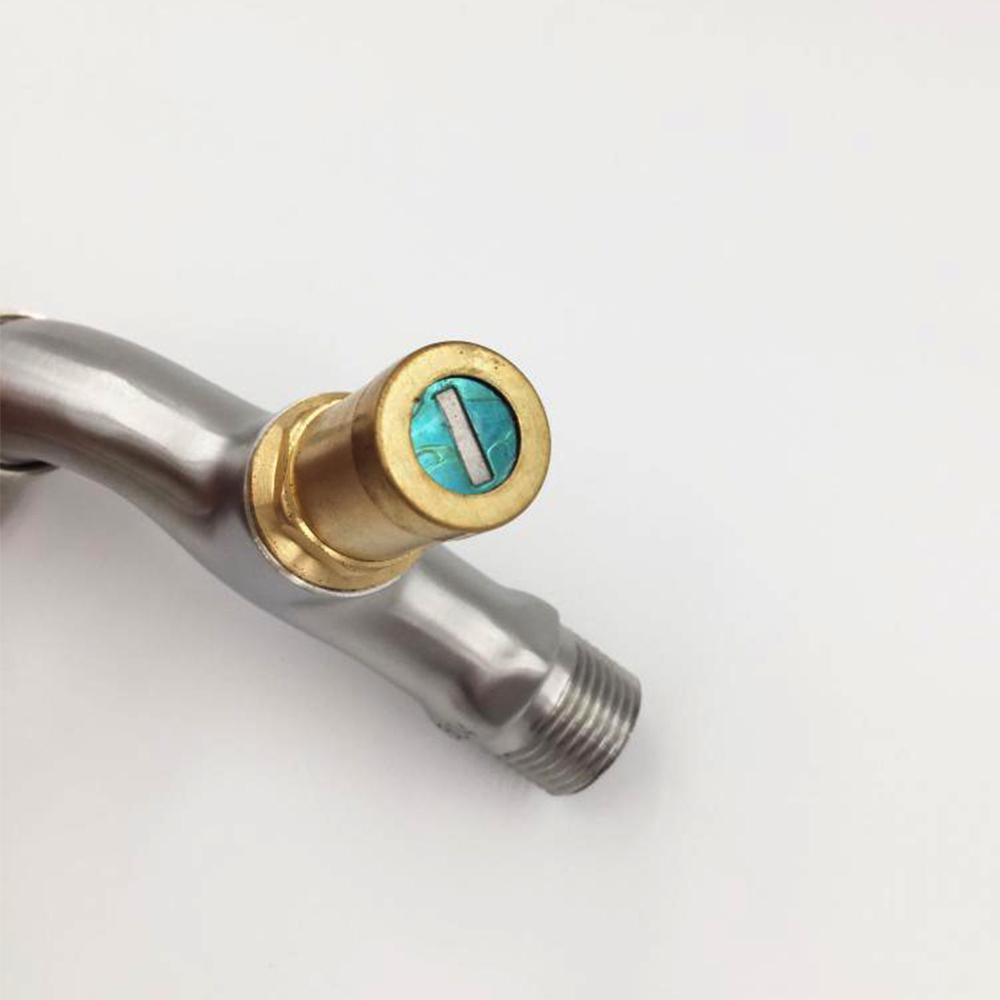 SUS304 Stainless steel outdoor with lock faucet 4 minutes single cold