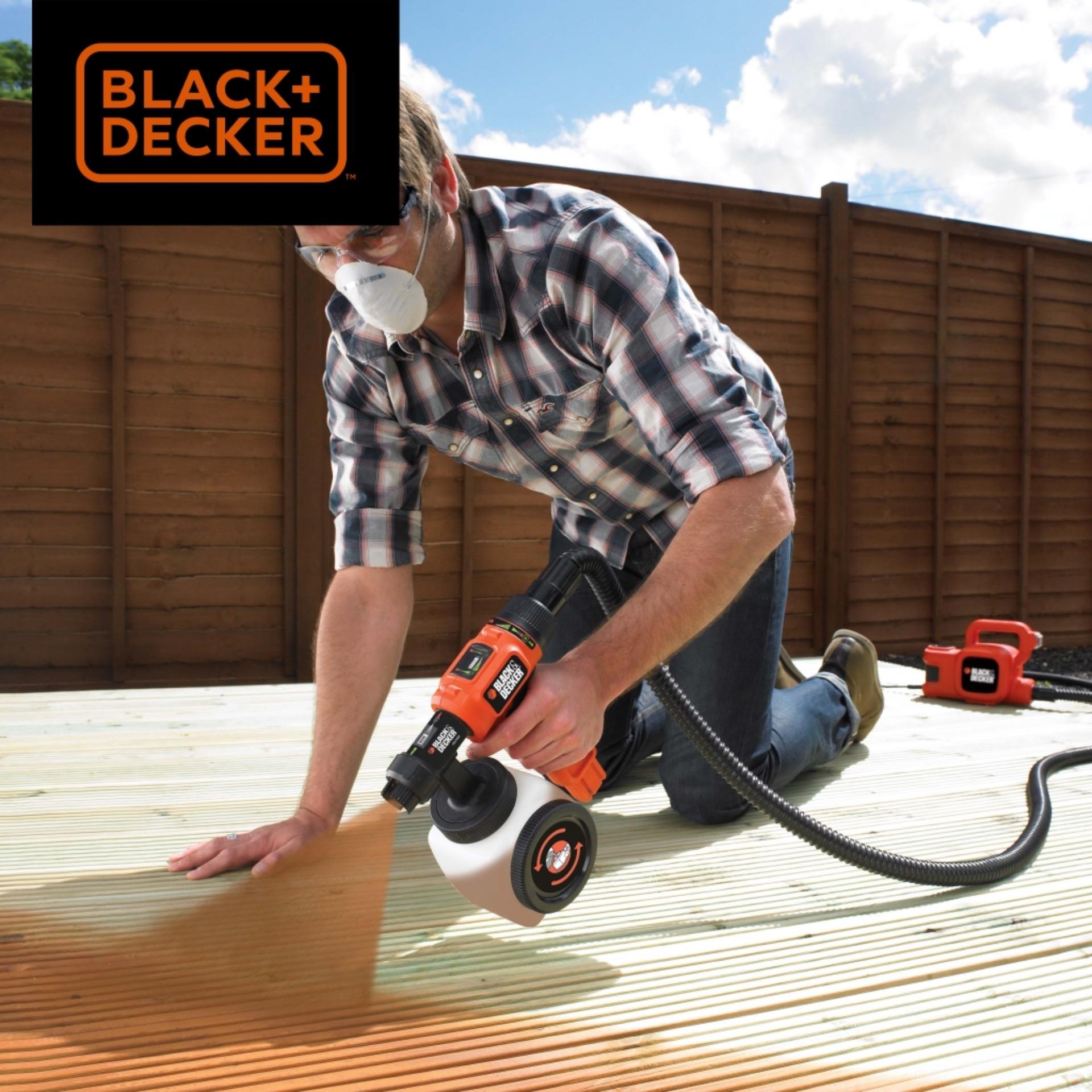 BLACK+DECKER™ HVLP400-B1: 450W Paint Sprayer - Power Tools [1 Year  Warranty]