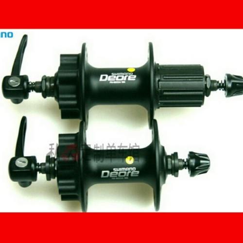 Shimano Deore 36 holes bolt type hubs with skewers M525A (with