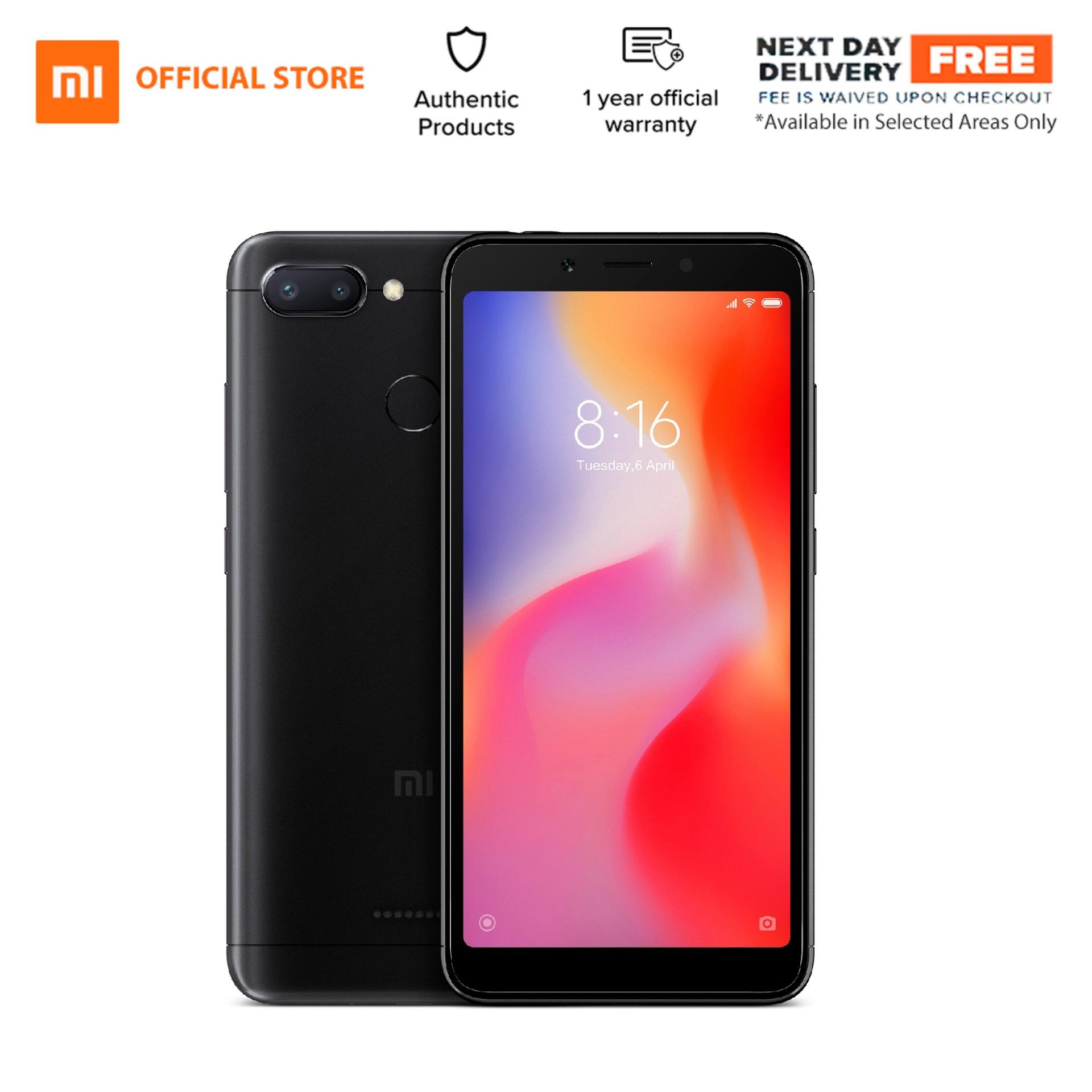 Xiaomi Redmi 6 3GB RAM 32GB ROM