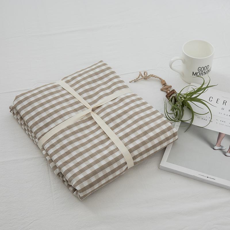 Giản Lược Màu 100% Cotton Bông Giặt Nước 200X230 Đơn Chiếc Vỏ Chăn Hai Người 100% Cotton Đơn 1.5 M Trên Giường Cung Cấp