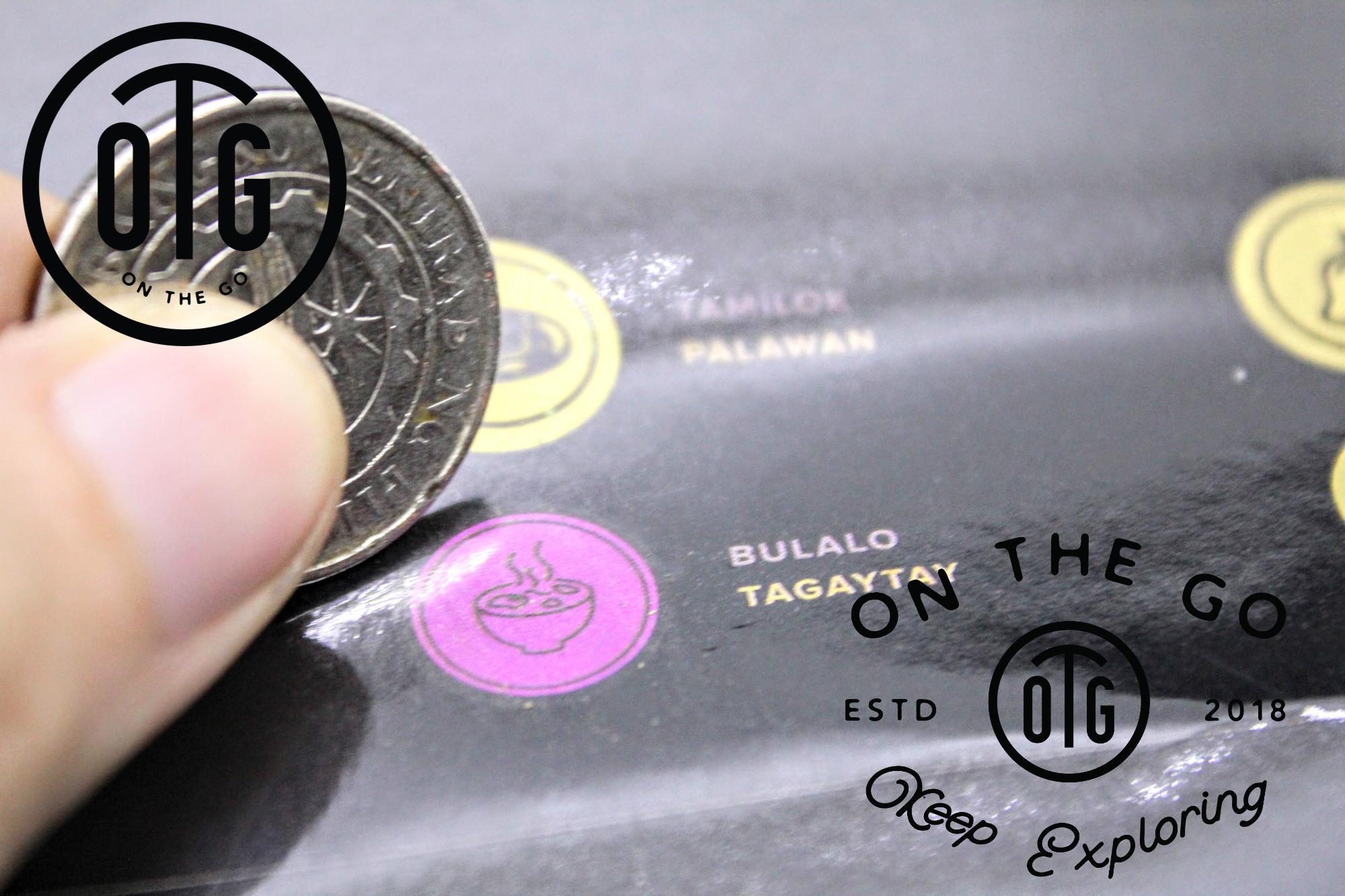 OTG Philippine Scratch Map Limited Edition Hexagon Case review and price