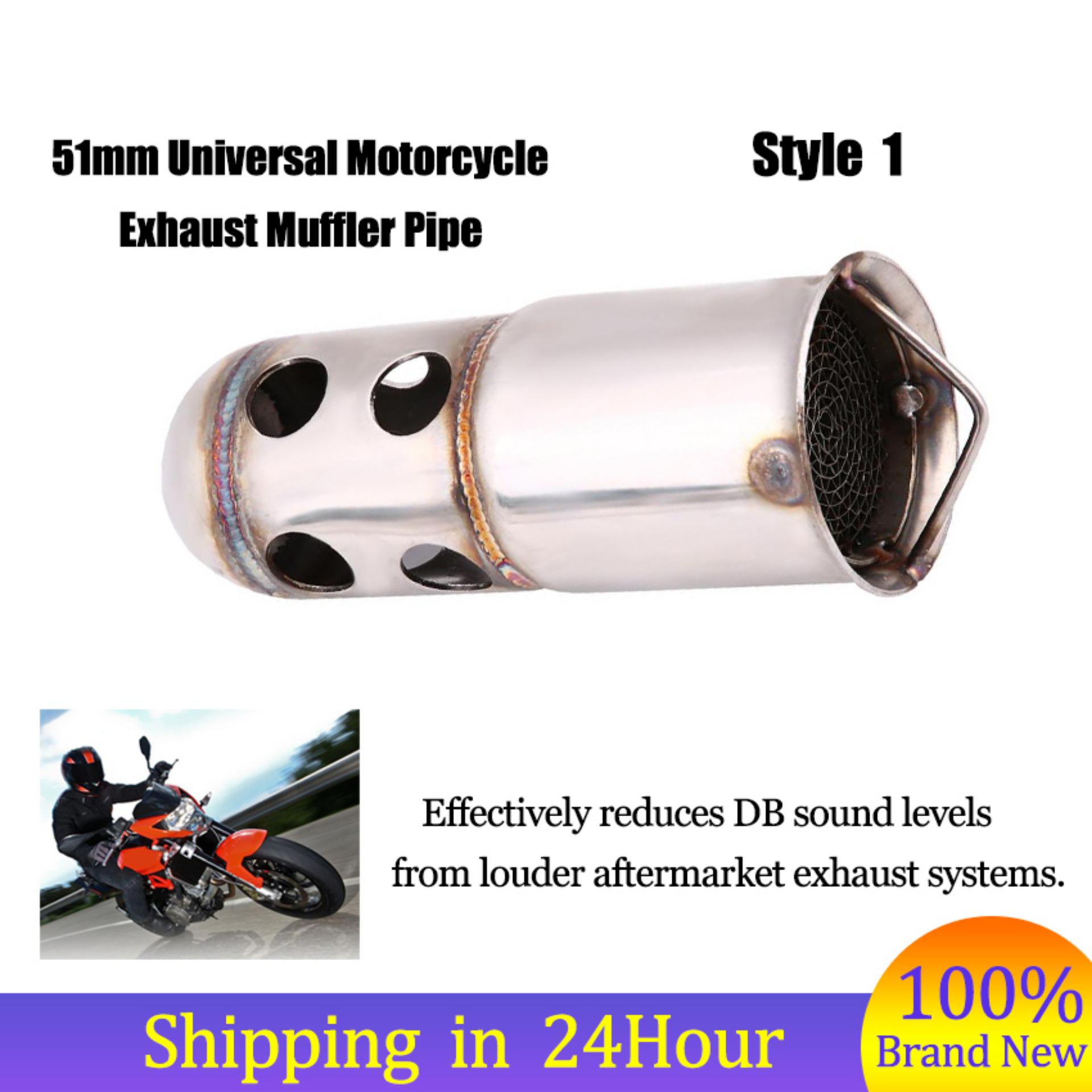 Motors Motorcycle Noise Sound Eliminator Universal Db Killer Exhaust Muffler Silencer Auto Parts Accessories