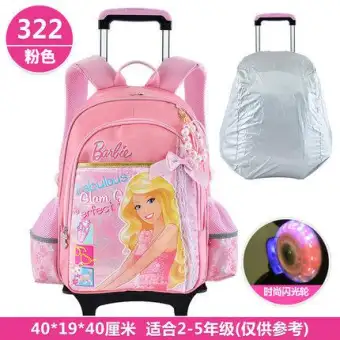 barbie rolling backpack