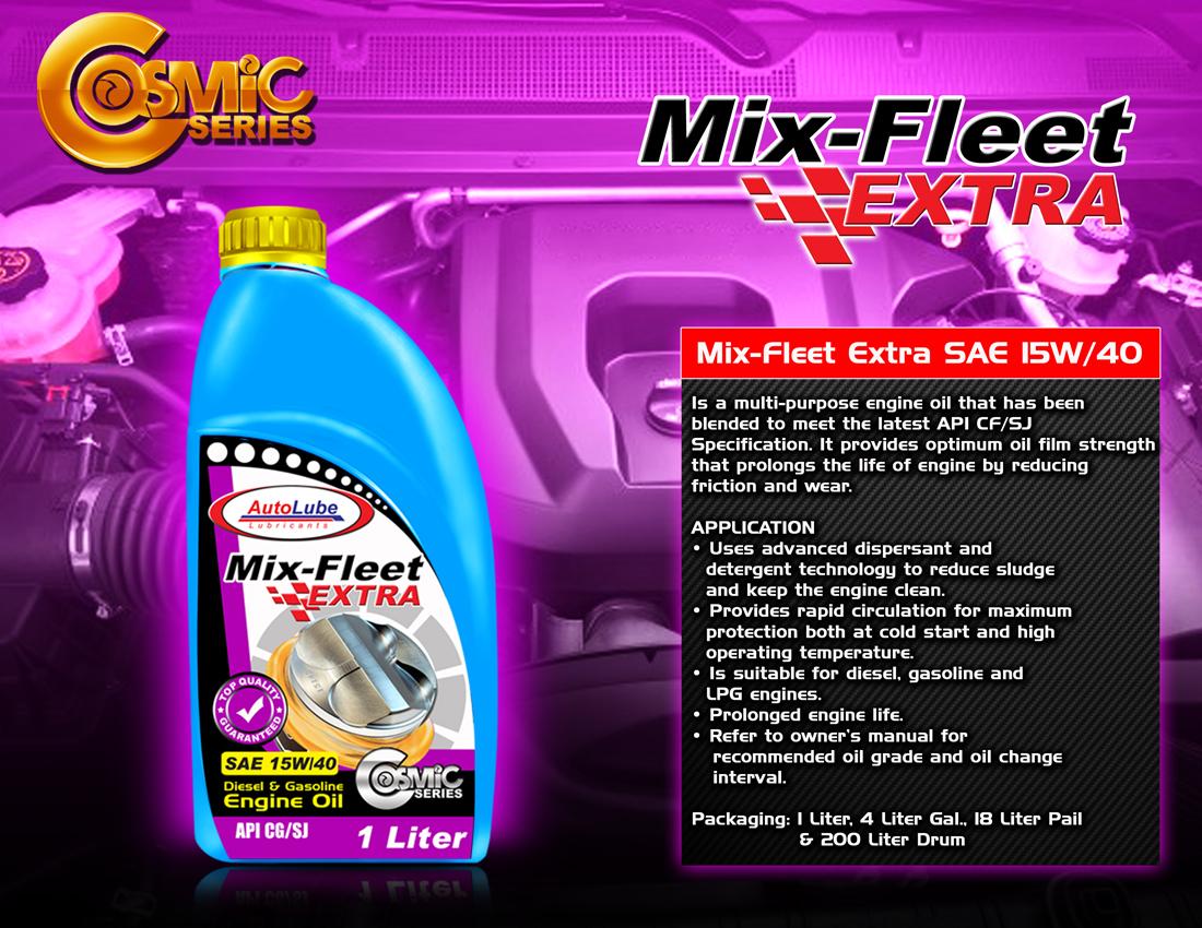 Autolube MixFleet Extra SAE 15W/40 1 Liter Lazada PH
